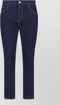 Pantaloni Torino cotton straight-leg jeans
