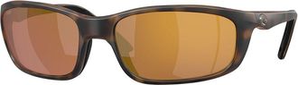 Costa 6S9134 Brine II Polarized 913409 Mens Sunglasses Tortoiseshell Size 59