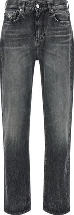 Versace Dark Grey Straight Jeans