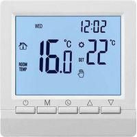 OEM Termostato Inteligente De Pared Con Pantalla Lcd Para Calefacci&oacute;n Por Suelo Radiante. Retroiluminaci&oacute;n Azul O Blanca