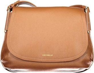 Coccinelle Rebekka Bag - Dames - Schoudertassen - Bruin - ONE Size - Leer - Tassen