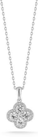 Glaze Jewelry Sterling Silver Clover Necklace