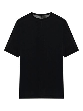 Rick Owens shoulder-seam T-shirt - Black