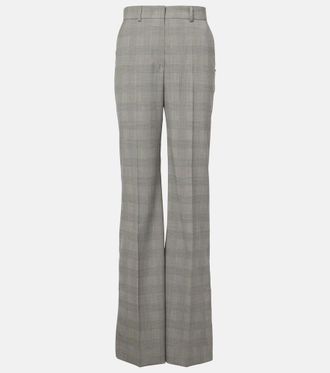 Sportmax Wool-blend wide-leg pants