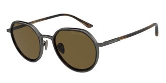 Giorgio Armani AR6144 325973 Mens Sunglasses Gunmetal Size 49