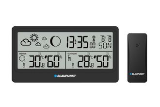 Blaupunkt Estaci&oacute;n Meteorol&oacute;gica Blaupunkt Ws20bk Negra Precisa Y Conectada
