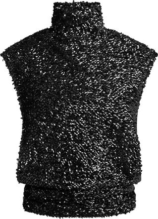 16Arlington Canotta Ovica con paillettes - Nero