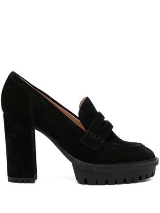Gianvito Rossi Su&egrave;de pumps - Zwart