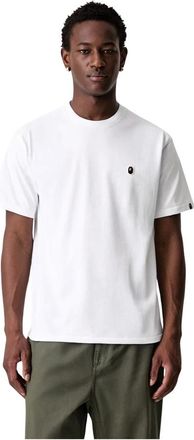 A Bathing Ape One Point Tee - Tops - Hombre - Blanco - L