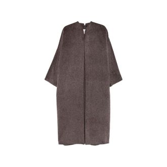 Max Mara Febo Oversized Brushed-finish Coat