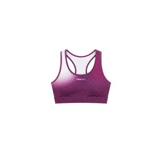 Freddy Sport Bra Supporto Medio in Jersey Quick Dry Stampa Stellata