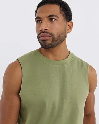 Jacamo Pure Cotton Tank Long