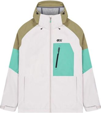 Picture Abstral + 2.5L Jacket Regenjacke f&uuml;r Herren | wei&szlig;