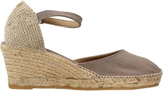 Toni Pons Espadrille Sleehakken met Enkelband - Dames - Sleehakken - Bruin - 39 EU - Schoenen