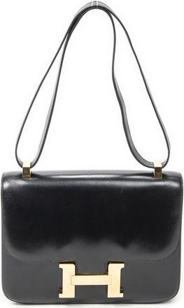 Herm&egrave;s Pre-owned Womens Vintage Constance 23 Shoulder Bag - Black - One Size