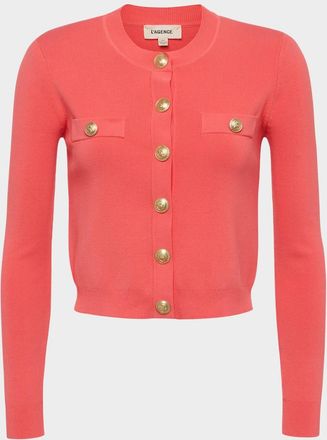 L'agence Toulouse Cropped Cardigan