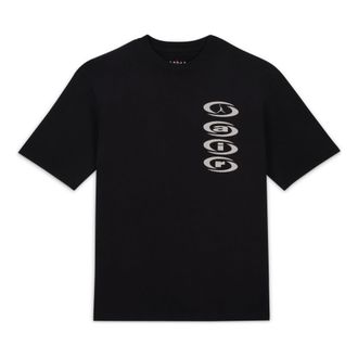 Nike Jordan Air Jordan x Travis Scott Jumpman Jack Air T-shirt Asia Sizing Black Sail DZ5515-011