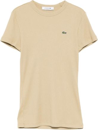 Lacoste T-shirt con logo - Toni neutri