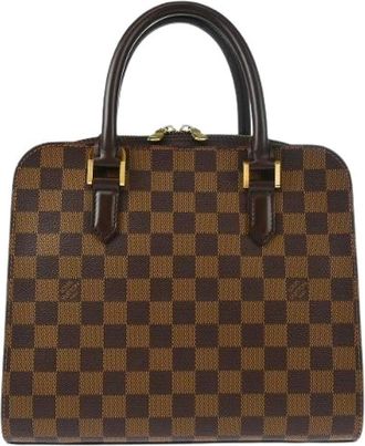 Louis Vuitton Pre-owned Handbags, female, Brown, Size: ONE SIZE Pre-owned Vintage Canvas Handbag