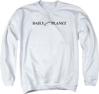 Gildan Superman Daily Planet Logo Adult Crewneck Sweatshirt