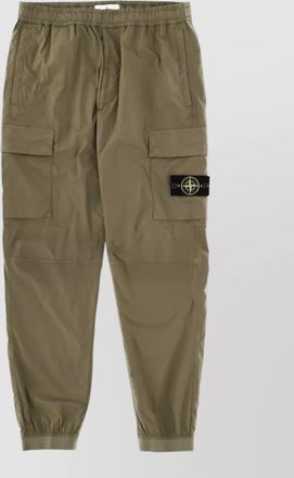 Stone Island cotton parachute track pants