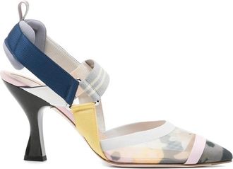 Fendi Floral-print Sandals