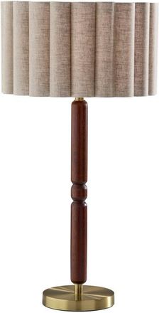 Adesso Laine Table Lamp in Antique Brass at Nordstrom
