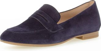 Gabor Women Loafers, Ladies Slippers,Slip-on Shoes,College Shoes,Loafer,Business Shoes,Blue (atlantik),37 EU / 4 UK