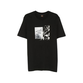 HUGO BOSS Graphic-print Short-sleeve T-shirt