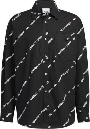 adidas Originals PTN Shirts Long Sleeve Black HU1229