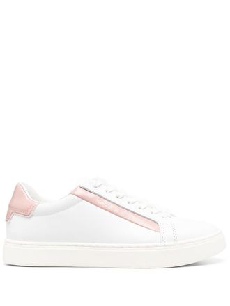 Calvin Klein two-tone low-top sneakers - White