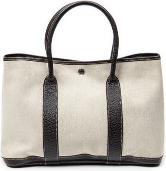 Herm&egrave;s Pre-owned Womens Garden Party PM Shoulder Bag - Beige - One Size