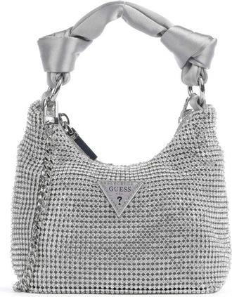 Guess Mini bolso de mano Lua Strass - Bags - Mujer - Gris - ONE SIZE