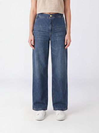 Max Mara Jeans Woman color Blue