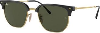 Ray-Ban Klassieke Clubmaster Zonnebril - unisex - Zonnebrillen - Zwart - 51 MM - Accessoires
