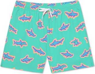 Chubbies Lined Classic Swim Trunks Blue S