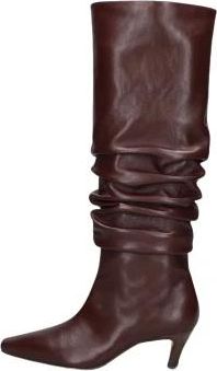 Inuovo B94009 Haklaarzen - Dames - Laarzen met Hak - Bruin - 38 EU - Leer - Schoenen