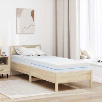 vidaXL Colch&oacute;n Blanco 80 X 200 Cm Espuma Vidaxl