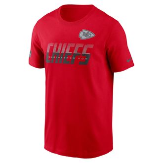 Nike Kansas City Chiefs Sideline Team Issue Nike Mens Dri-FIT NFL T-Shirt in Red | 02ET65N7G-TF9