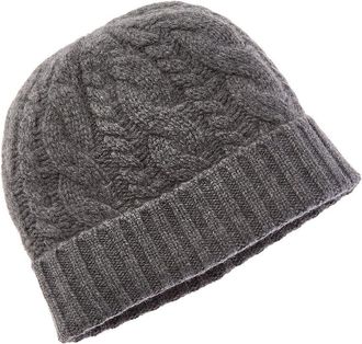 Sofiacashmere Sofiacashmere Cable Cashmere Hat