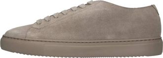 Doucal's Schoenen, Heren, Grijs, 41 1/2 EU, Leer, Suede Sneakers