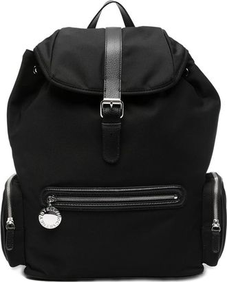 Stella McCartney Dartmoor Drawstring Flap Backpack