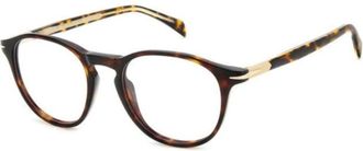 Eyewear by David Beckham Db 1126 Ovaal Montuur - unisex - Brillen - Bruin - 50 MM - Accessoires