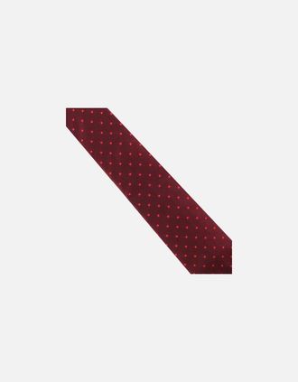 Dunhill Mens Dunhill Tie - Red - Size: ONE size