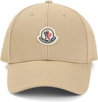 Moncler Logo Patch Baseball Cap