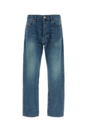Saint Laurent Blue Straight Fit Jeans