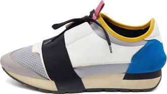 Balenciaga panelled sneakers - White