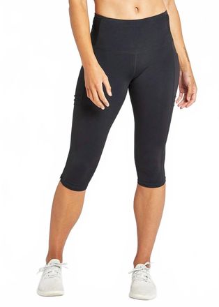 Oiselle Womens Pocket Jogger Knickers Legging In Black