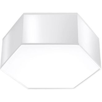 GreenIce Greenice - Sollux Lighting Sunde Plaf&oacute;n Decorativo Empotrado, Blanco, 11,5cm