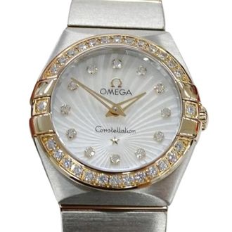 Omega Pre-owned Vintage Polshorloge - Dames - Vintage Horloges - Wit - ONE Size - Vintage